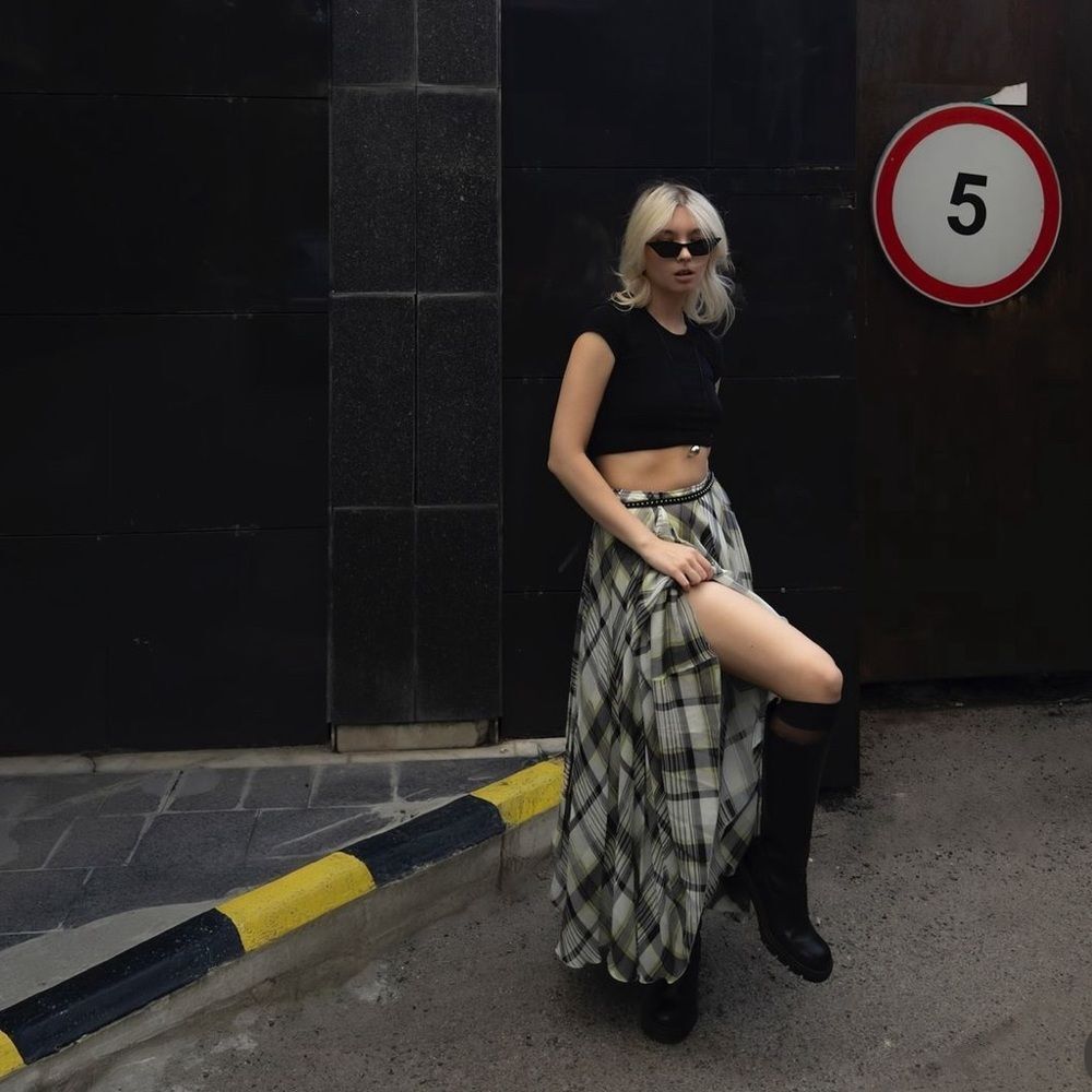 ZARA PRINTED MIDI SKIRT ZW COLLECTION RRP $160 - Picture 2 of 14